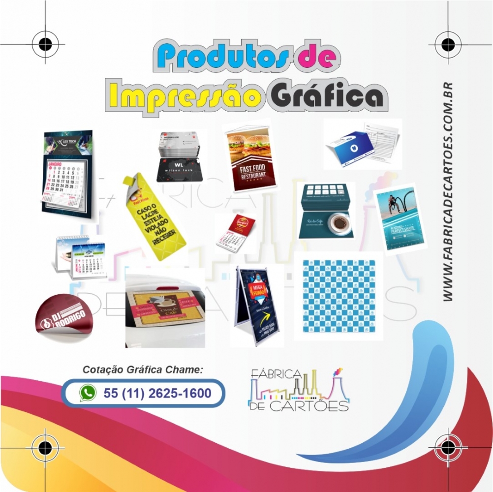 Produtos de Impressão Gráfica